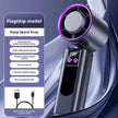 199-Speed Portable Turbo Handheld Fan with Semiconductor Ice Cooling, Digital Display & Type-C Charging