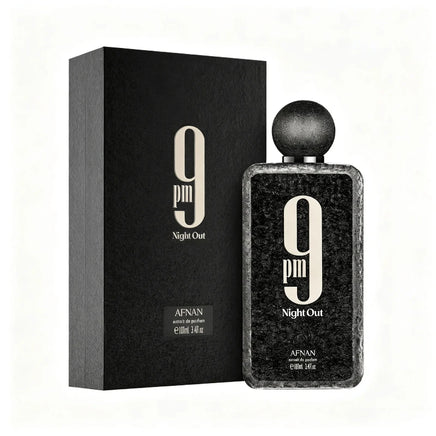 Afnan 9 PM Night Out Extrait De Parfum 100ml (3.4 oz) Unisex Fragrance
