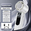 199-Speed Portable Turbo Handheld Fan with Semiconductor Ice Cooling, Digital Display & Type-C Charging
