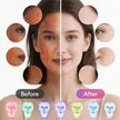 7-Color LED Face & Neck Mask with 138+3 LEDs – Wireless Rechargeable Light Therapy Beauty Device