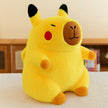 Pikachu Capybara Plush Toy – Yellow Soft Stuffed Pillow, 30, 38 & 50 cm