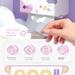 Cotton Clean Cotton Tissue 600g – Cloud-Soft Hanging Facial Tissues with Free Hooks