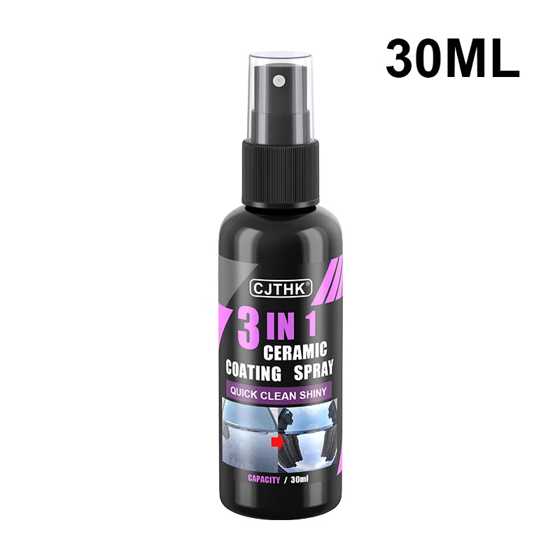 3 In 1 Car Ceramic Nano Coating Liquid Hydrophobic Paint Polish