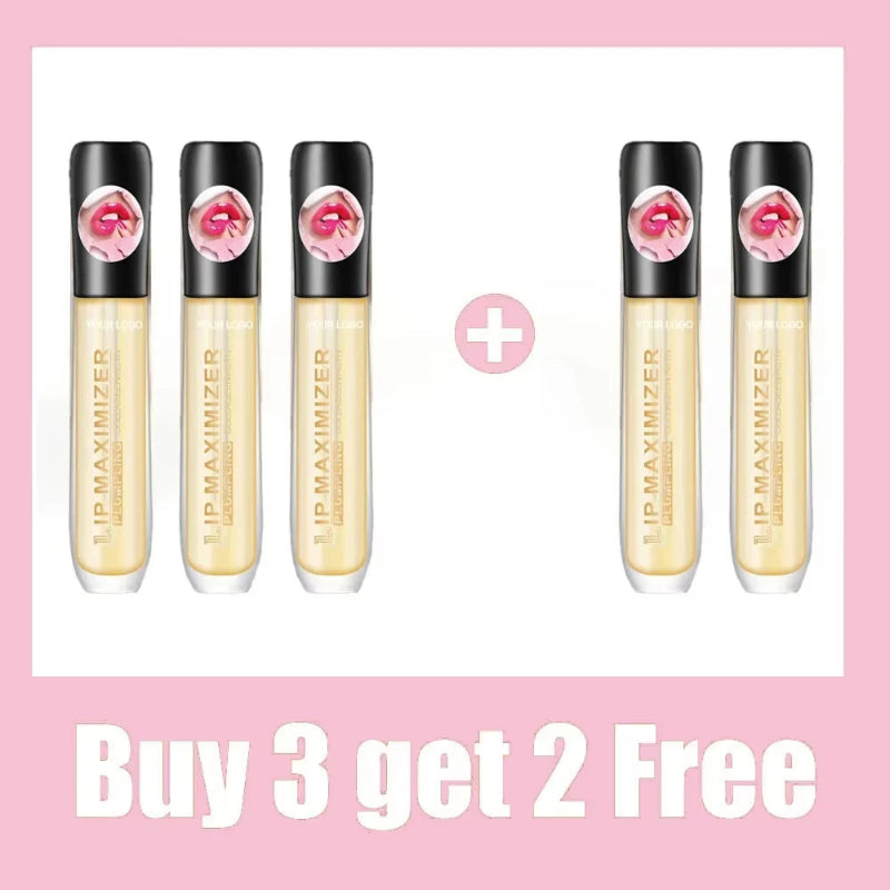 Kiss Beauty Lip Plumper Serum – Long Lasting Lip Plumping Oil Essence for Moisturizing & Lip Care