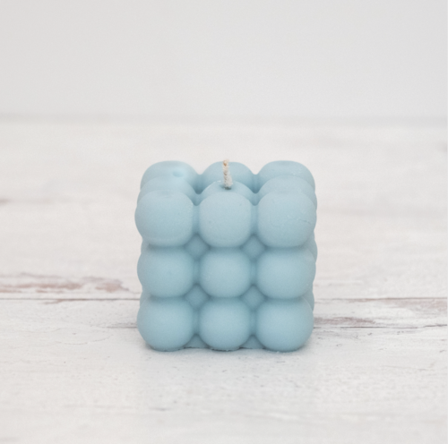 Bubble Cube Candles.