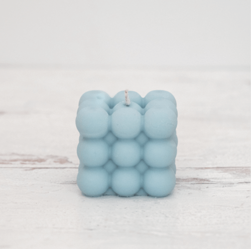 Sculpted Bubble Wax Candle