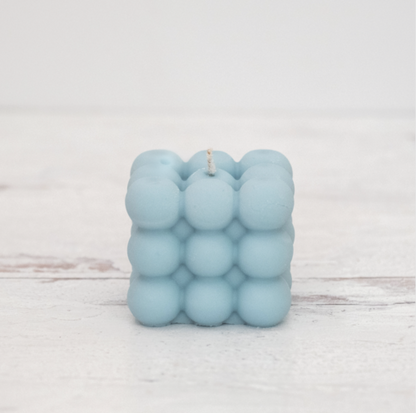 Bubble Cube Candles.