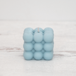 Sculpted Bubble Wax Candle