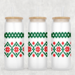 Christmas Glass Tumbler