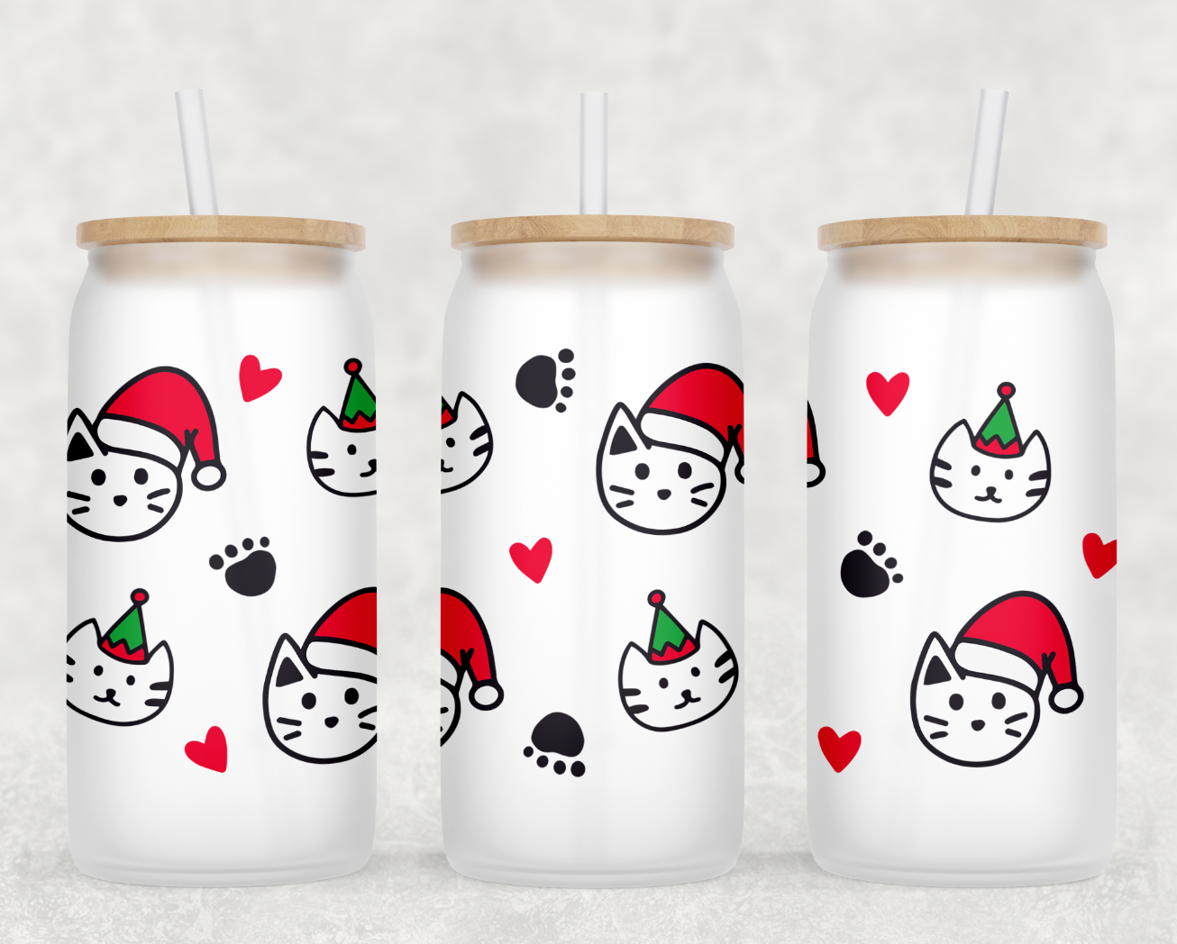 Christmas Cats Tumbler