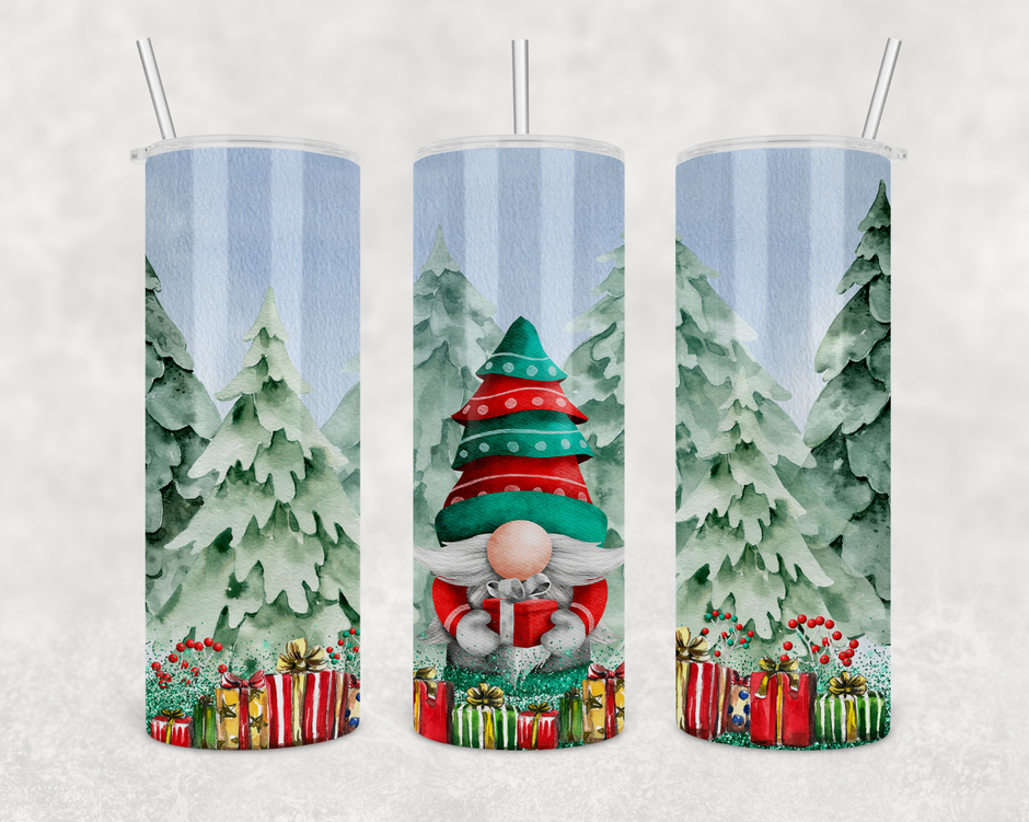 Gnome Skinny Tumbler