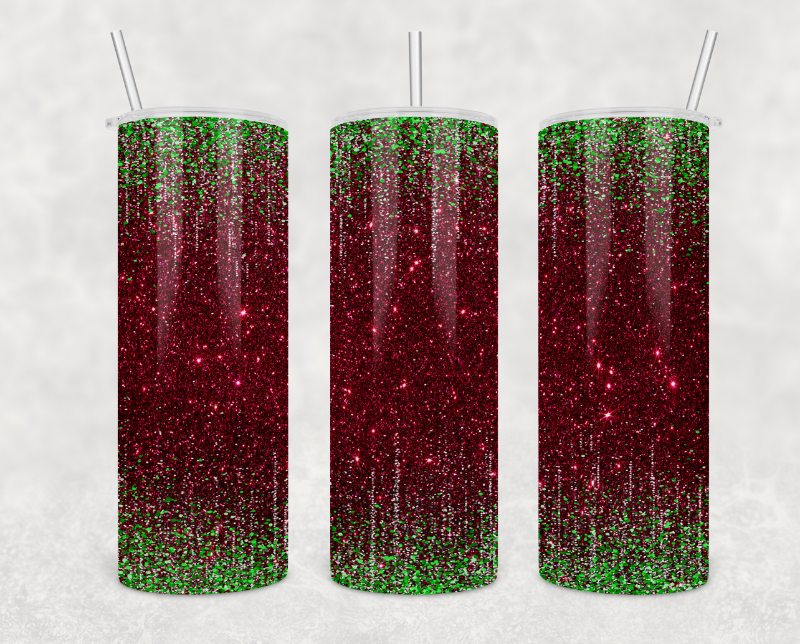 Glitter Christmas Tumbler