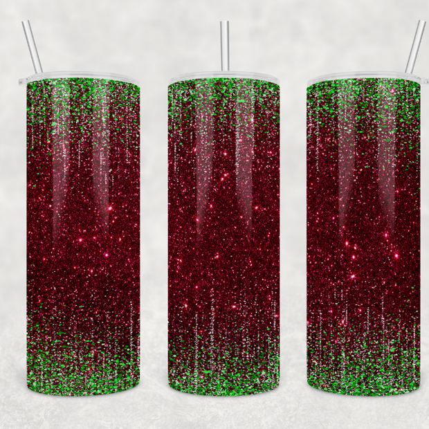 Glitter Christmas Tumbler