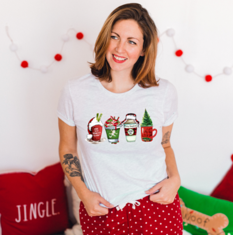 Holiday Coffee Tee