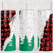 Christmas Snowfall Skinny Tumbler