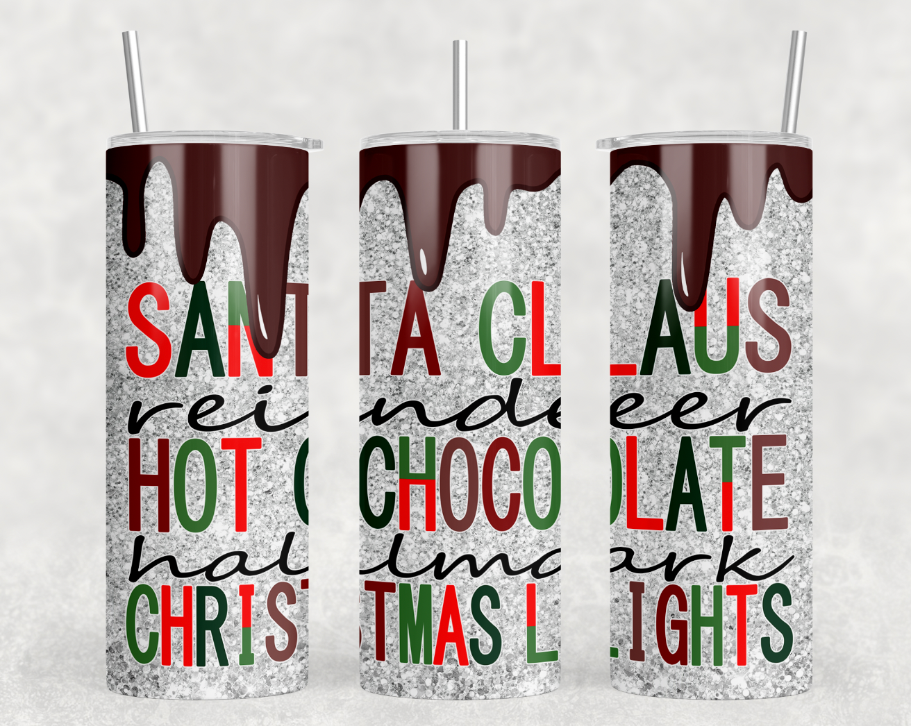 Christmas Skinny Tumbler