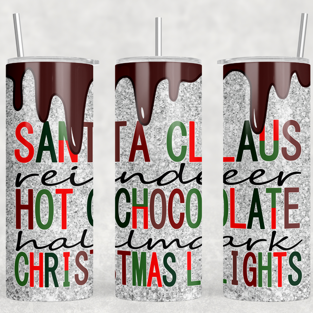 Christmas Skinny Tumbler
