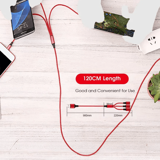 3-Port Fast Car Charger