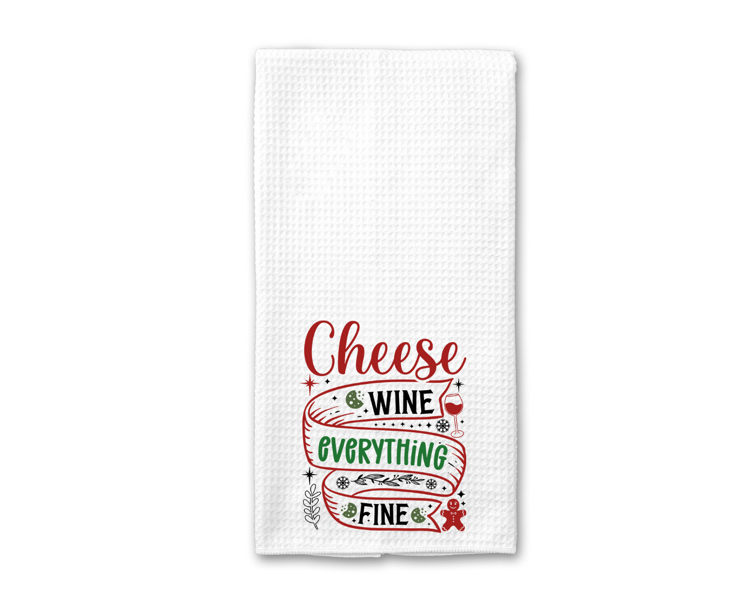 Cheese Wine Fine Towel