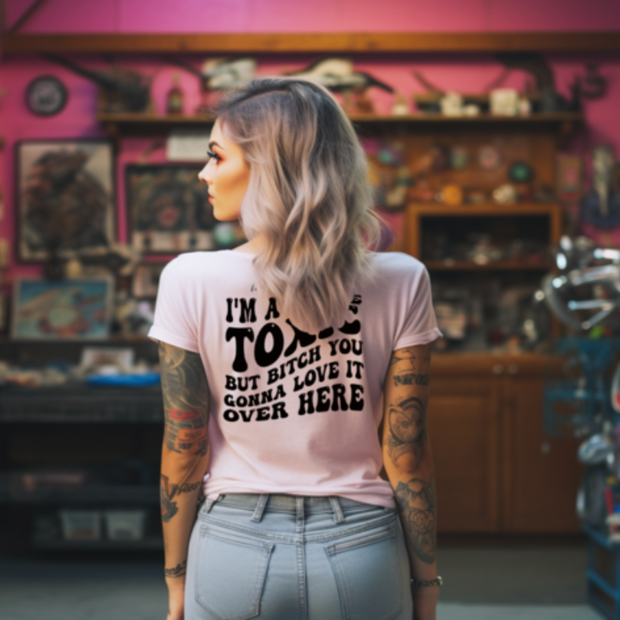 Unique Graphic Print Tee