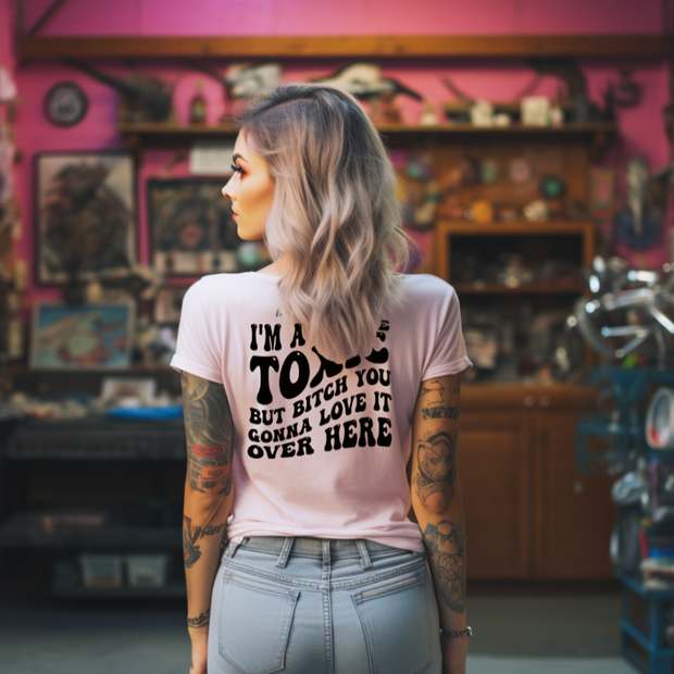 Unique Graphic Print Tee