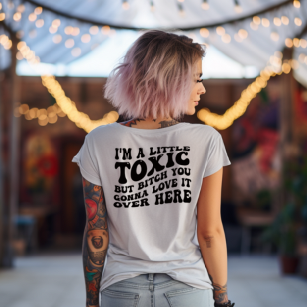 Unique Graphic Print Tee