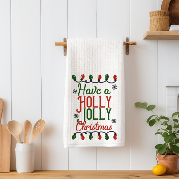 Holly Jolly Towel