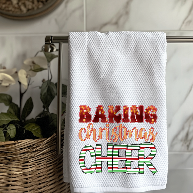 Baking Christmas Cheer Towel