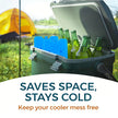 Ultra Thin Reusable Ice Pack for Cooler Bags, Lunch Boxes & Outdoor Food Storage