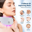 7-Color LED Facial Mask with Neck Light Therapy Mask – Wireless Rechargeable Skin Rejuvenation Beauty Device