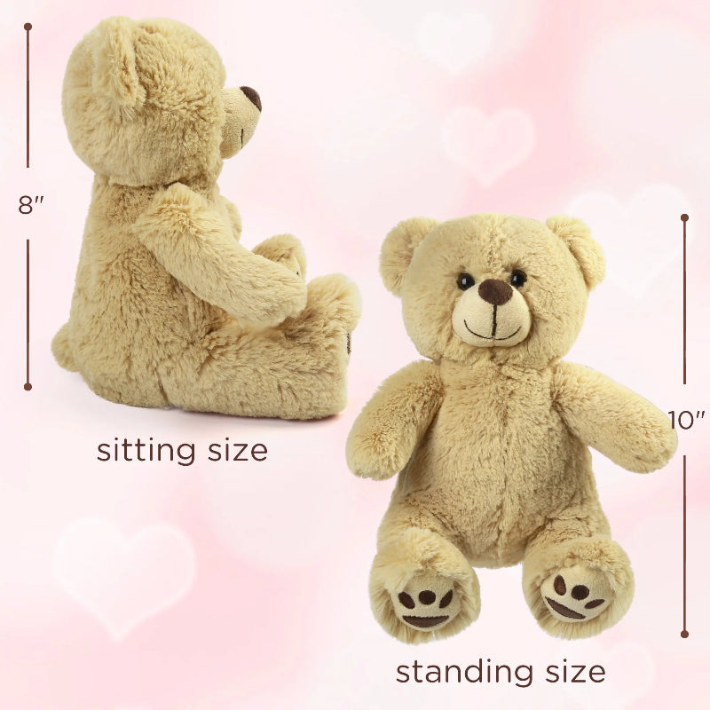 Classic Beige Plush Teddy Bear Soft Toy