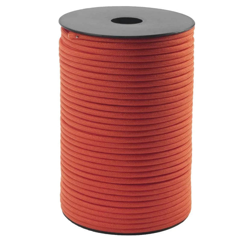 30/50/100M 4mm Paracord 9 Core 650 Military Standard Parachute Rope for Camping, Survival, DIY Bracelets & Outdoor Use
