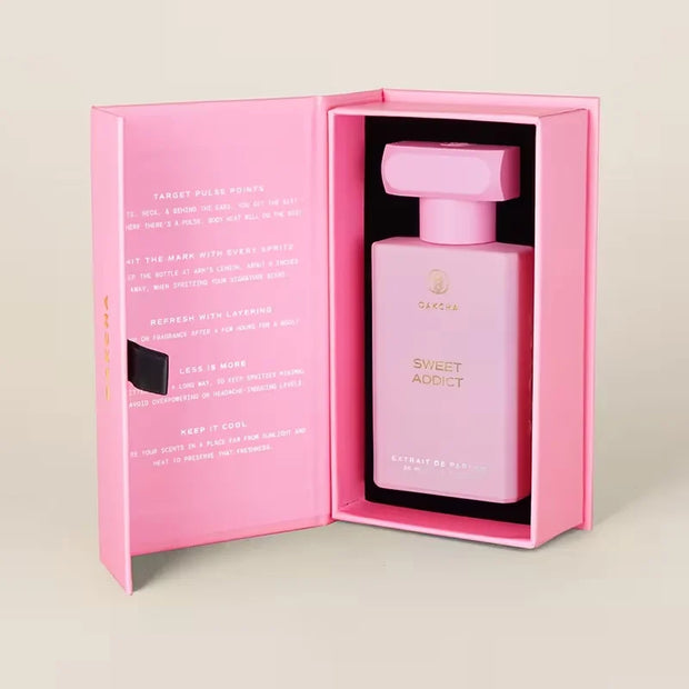 OAKCHA Sweet Addict Eau de Parfum 50ml – Pink Perfume Bottle