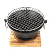 KL1 Cast Iron Charcoal & Alcohol Stove Portable Outdoor Cooking Stove for Camping, Picnic, BBQ & Preppers Gear