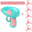 Interactive Cat Flying Disc Toy Launch Gun Pet Training Toy Mini Shooting Game for Kitten Chasing Exercise Fun Pet Supplies