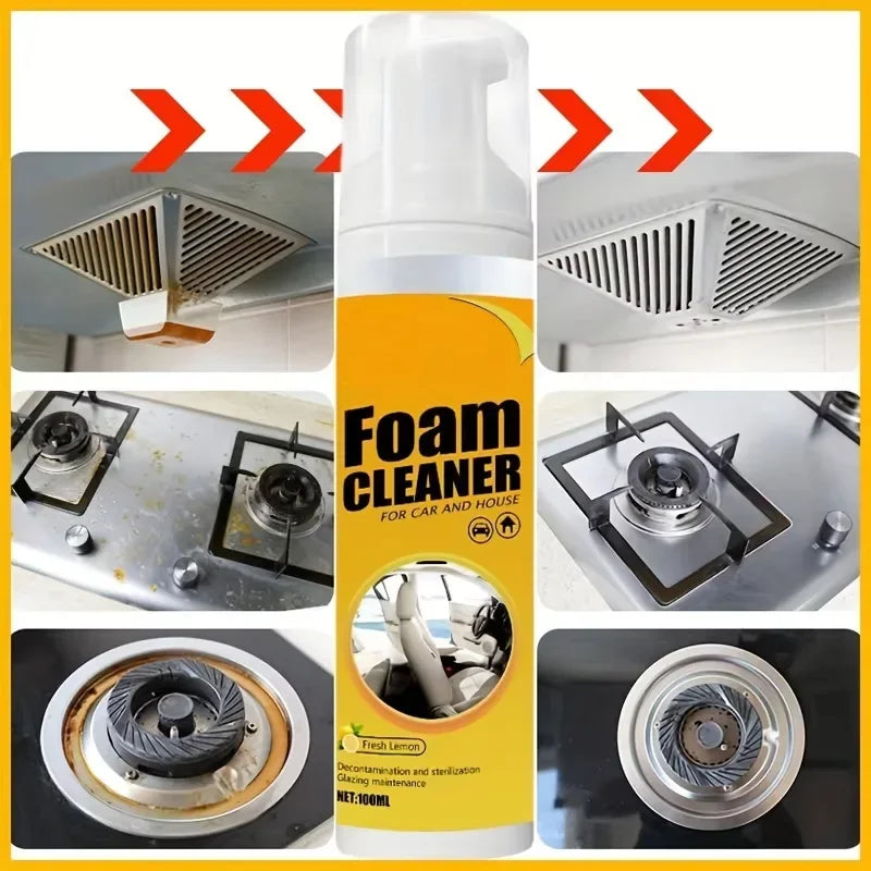 Multi-Function Foam Cleaning Spray for Car Interior