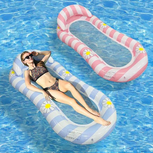 1 Piece Swimming Pool Floating Boat for Adults, Oversized Inflatable Swimming Pool Floating Lounge Chair Rafting Floating Board Suitable for Adult Swimming Pool Lake Beach Party