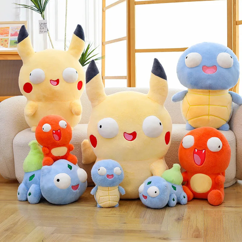 Soft Cartoon Character Plush Toy - 23cm, 4 Styles