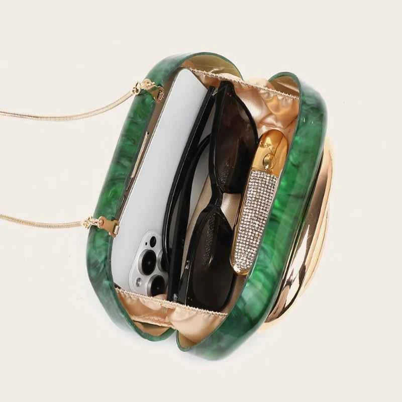 Fashion Women's Handbag Bride Metal Gold Women Luxury Evening Banquet Clutch Bag Shoulder Wedding Purse Party Crossbody Bag