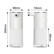 350ML Automatic Soap Dispenser – Touchless Foam & Gel Dispenser with 4-Level Wall-Mount Design