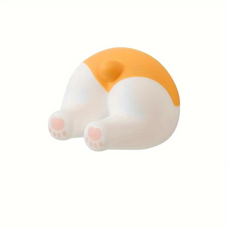 Cute Cartoon Animal Toothbrush Holder Wall Mounted Bathroom Storage Rack