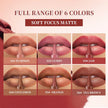 6-Color Mini Lip Liner & Lipstick Pencil – 2-in-1 Waterproof Matte Lip Makeup