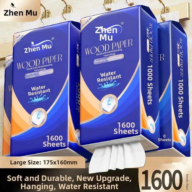 1600 Sheets Of Hanging Type Paper, Increased Dosage, Hand Towel, Affordable Packaging, Facial Tissue, Toilet Paper