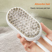 3-in-1 Pet Electric Steam Brush for Cats & Dogs – Cleaning, Massage & Grooming Comb