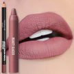 2pcs Matte Lip Liner & Lip Gloss Set Long-Lasting Waterproof Lip Makeup Combo
