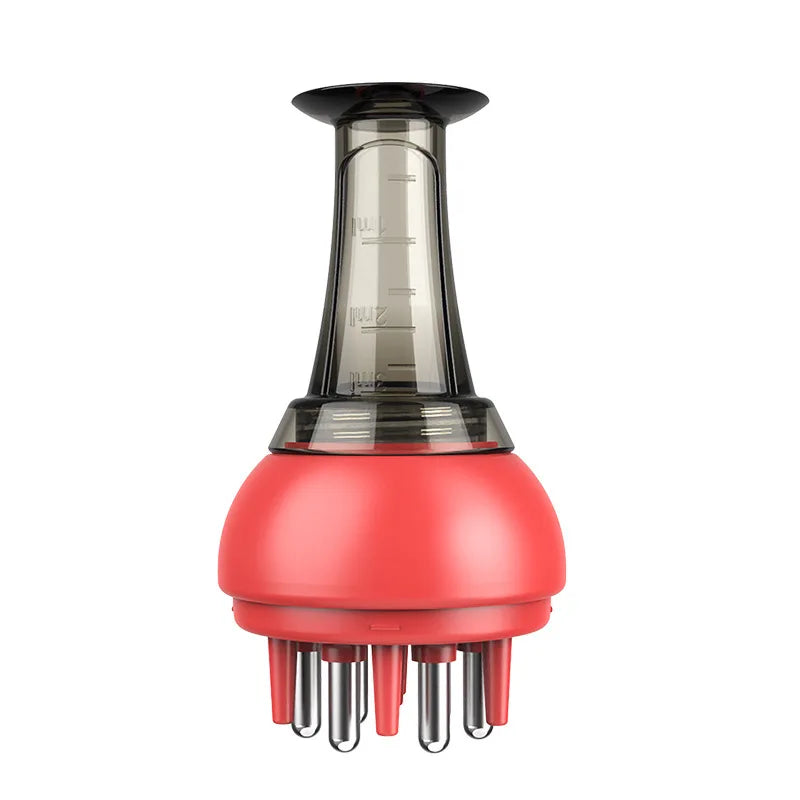 Scalp Massage Dual-in-One 1ml Liquid Applicator with Comb Teeth and Ball Massage Head