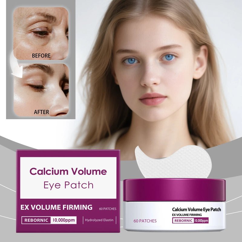 Calcium Skincare Set Anti-Aging Facial Serum, Eye Patches & Multi Balm for Fine Lines and Dark Circles Care