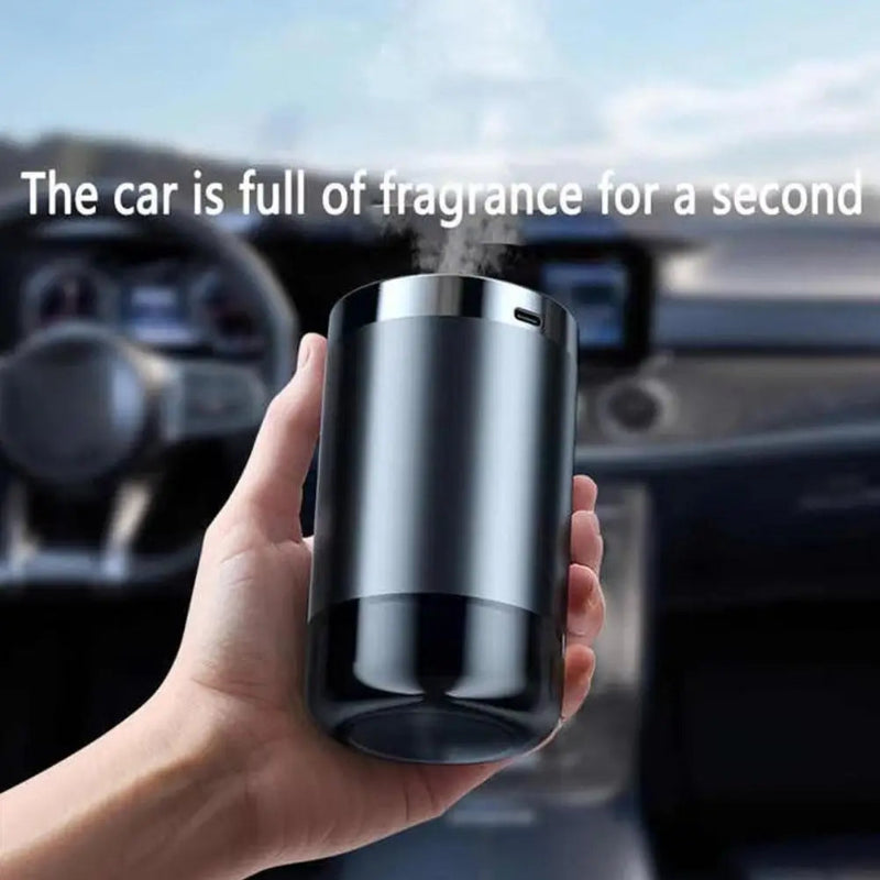 Smart Car Air Freshener Car Fragrance Diffuser Auto Adjustable Modes RGB Music Syncing Light And Starry Sky Projection
