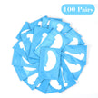 50 Pairs Hydrogel Eye Pads for Eyelash Extensions U-Shaped Gel Patches Lash Extension Supplies