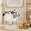 Animal Laundry Basket Foldable Canvas Storage Basket